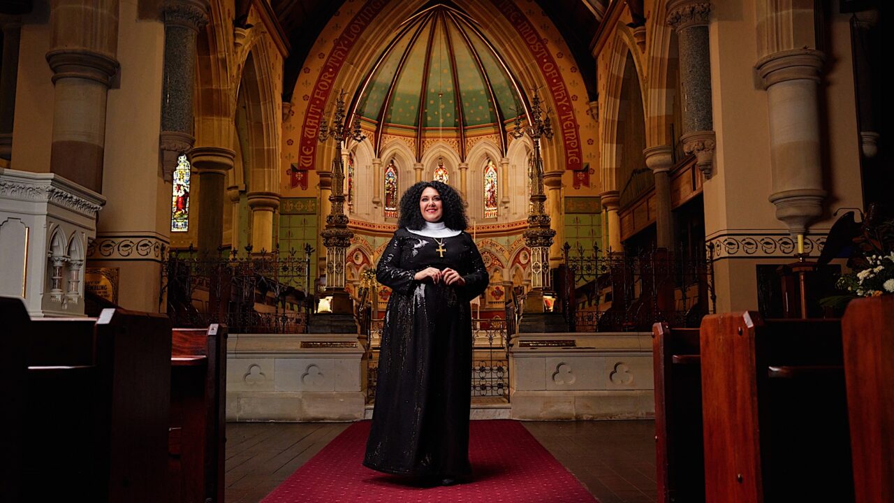 Casey Donovan in Sister Act the Musical.